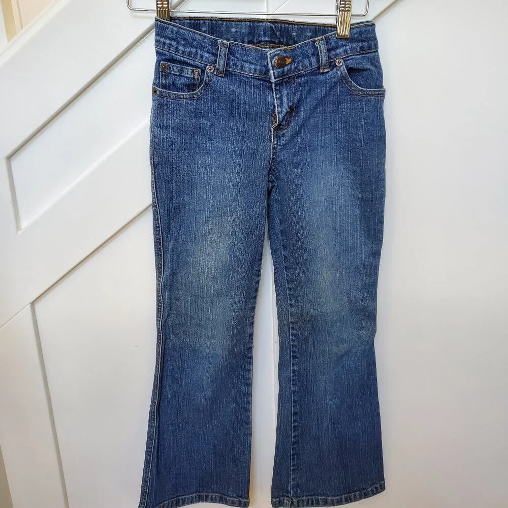 Bootcut jeans with adjustable waist